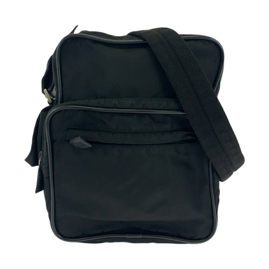 Prada Tessuto Triangle Plate Shoulder Bag Nylon Logo Shoulder Bag 21