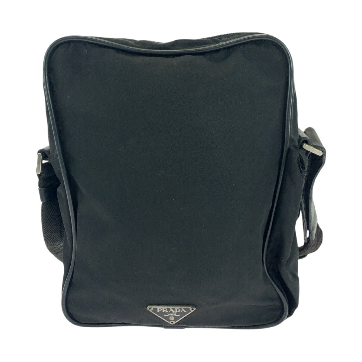 Prada Tessuto Triangle Plate Shoulder Bag Nylon Logo Shoulder Bag 21