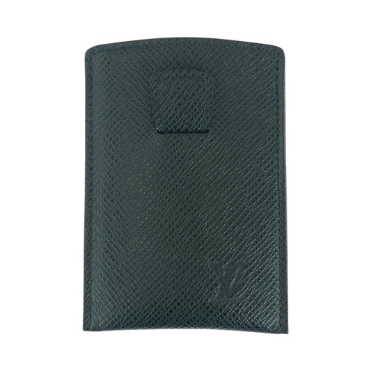 Louis Vuitton M30544 Epithea dark Epi Etui Leather Green Wallet Case