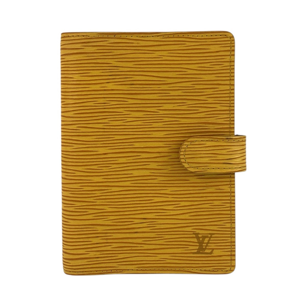 Louis Vuitton Notebook cover R20059 Tassili Yellow Leather Handbag