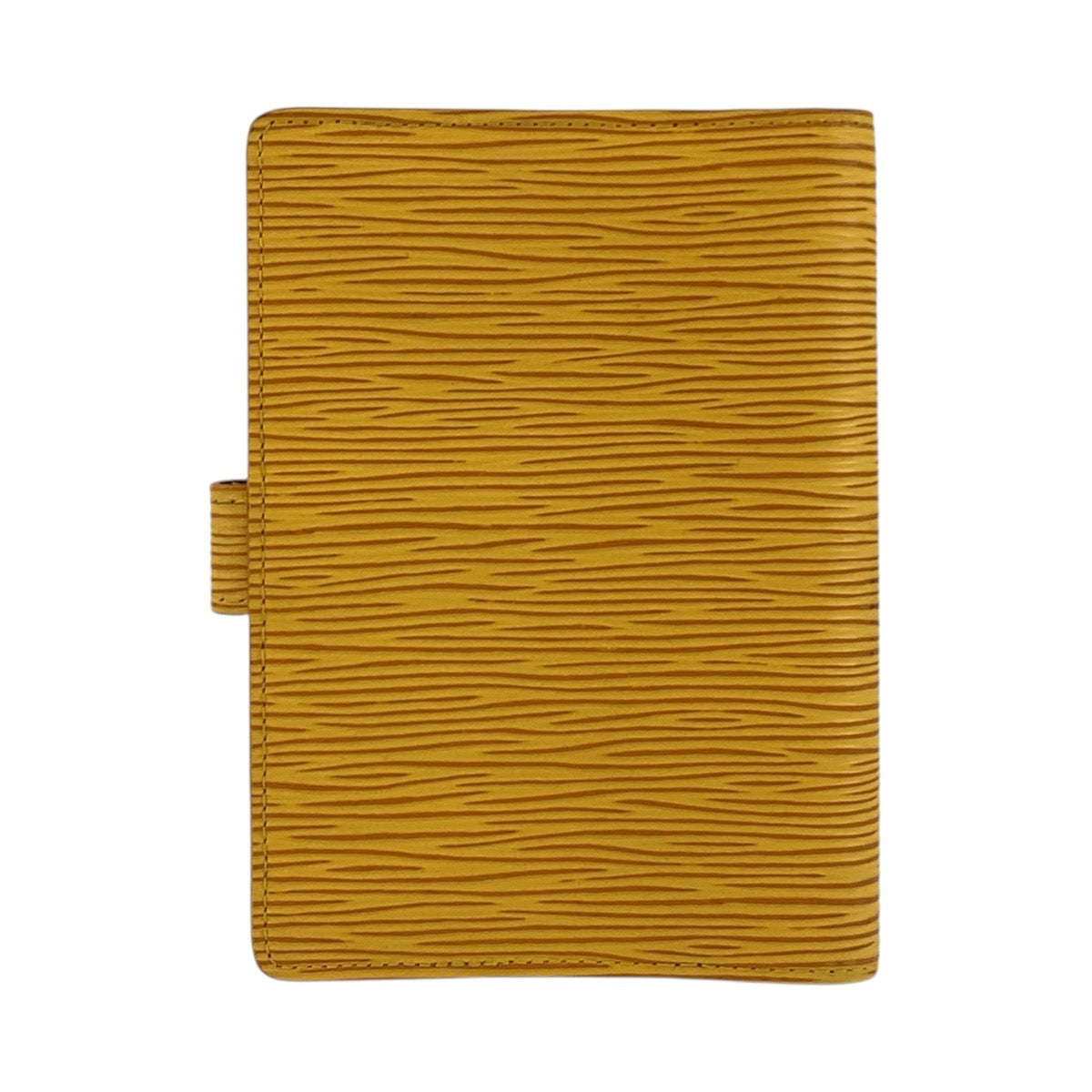 Louis Vuitton Notebook cover R20059 Tassili Yellow Leather Handbag