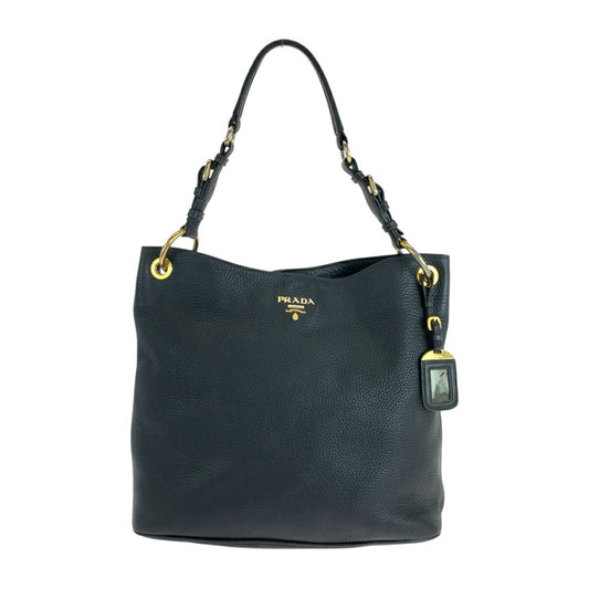 Prada Daino Shoulder Bag Leather Vitello