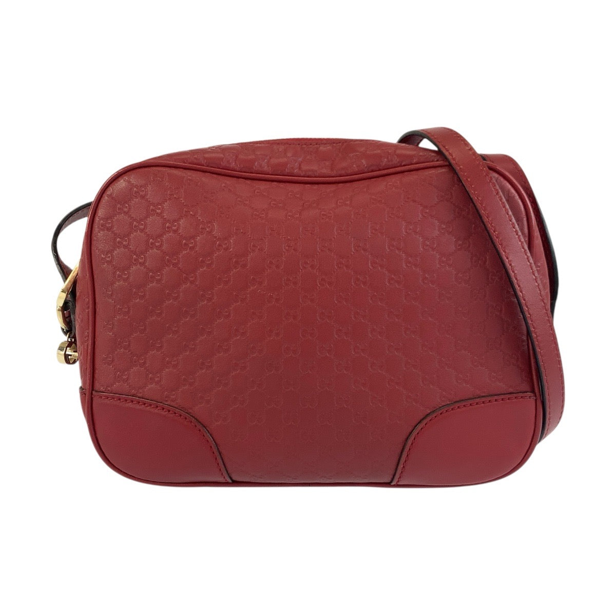 Gucci Microssima Shoulder Bag Leather Shoulder Bag