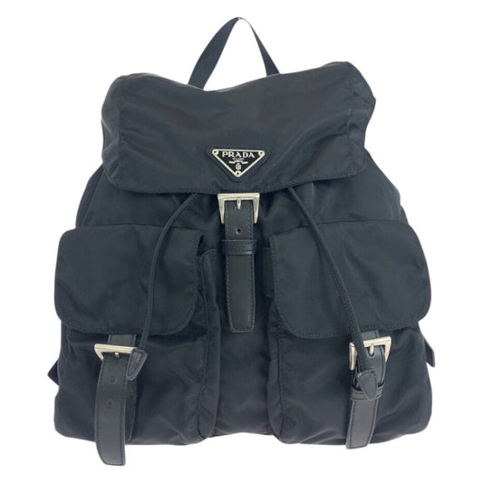 Backpack Silvermetal Test Handbag Leather Nylon