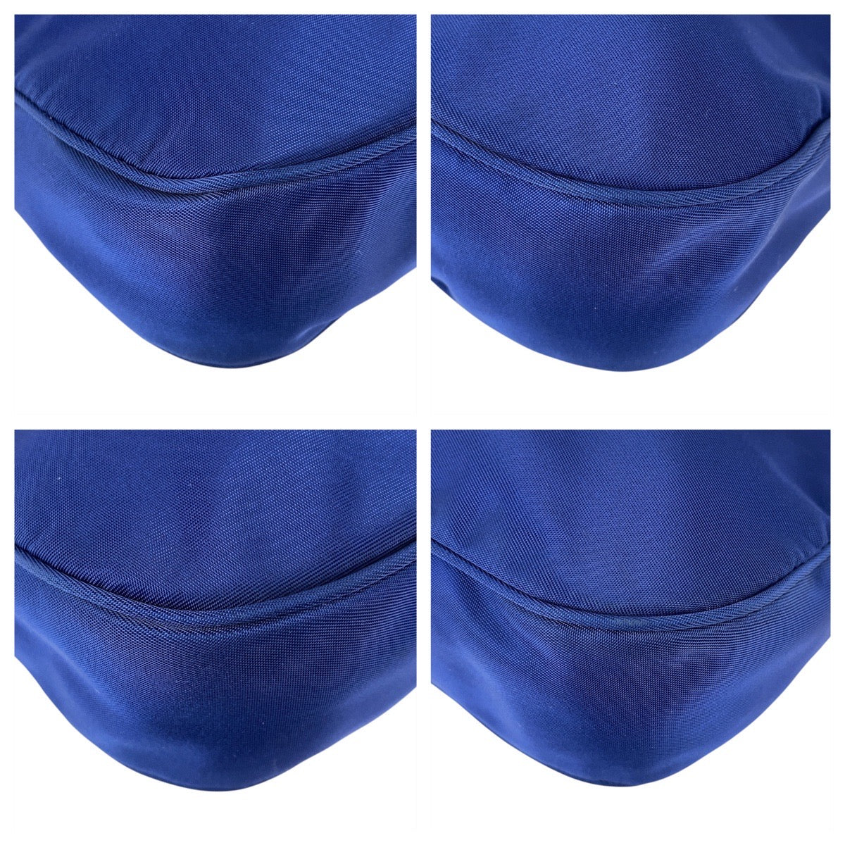 Prada Tessuto Triangle Plate Handbag Nylon Logo Travel Bag