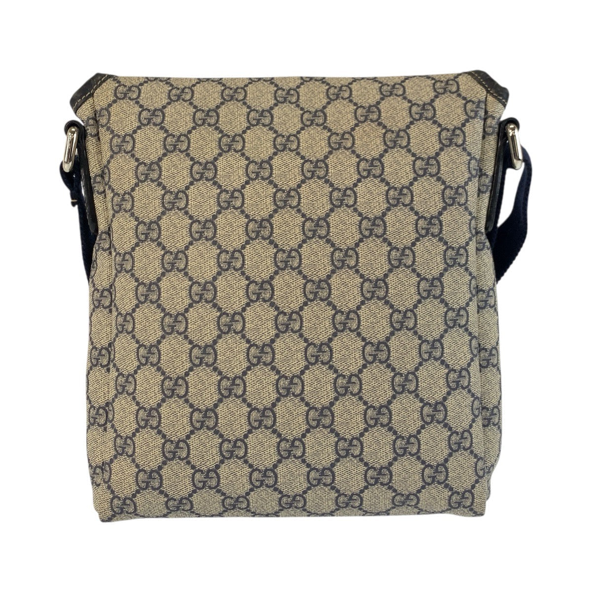 Gucci GG Supreme Canvas Gray Shoulder Bag