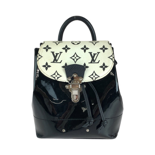 Louis Vuitton Backpack M53637 Vernis Springs Monogram Black White Jewelry