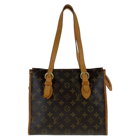 Louis Vuitton M40007 PVC Monogram Brown Gold Tote Bag