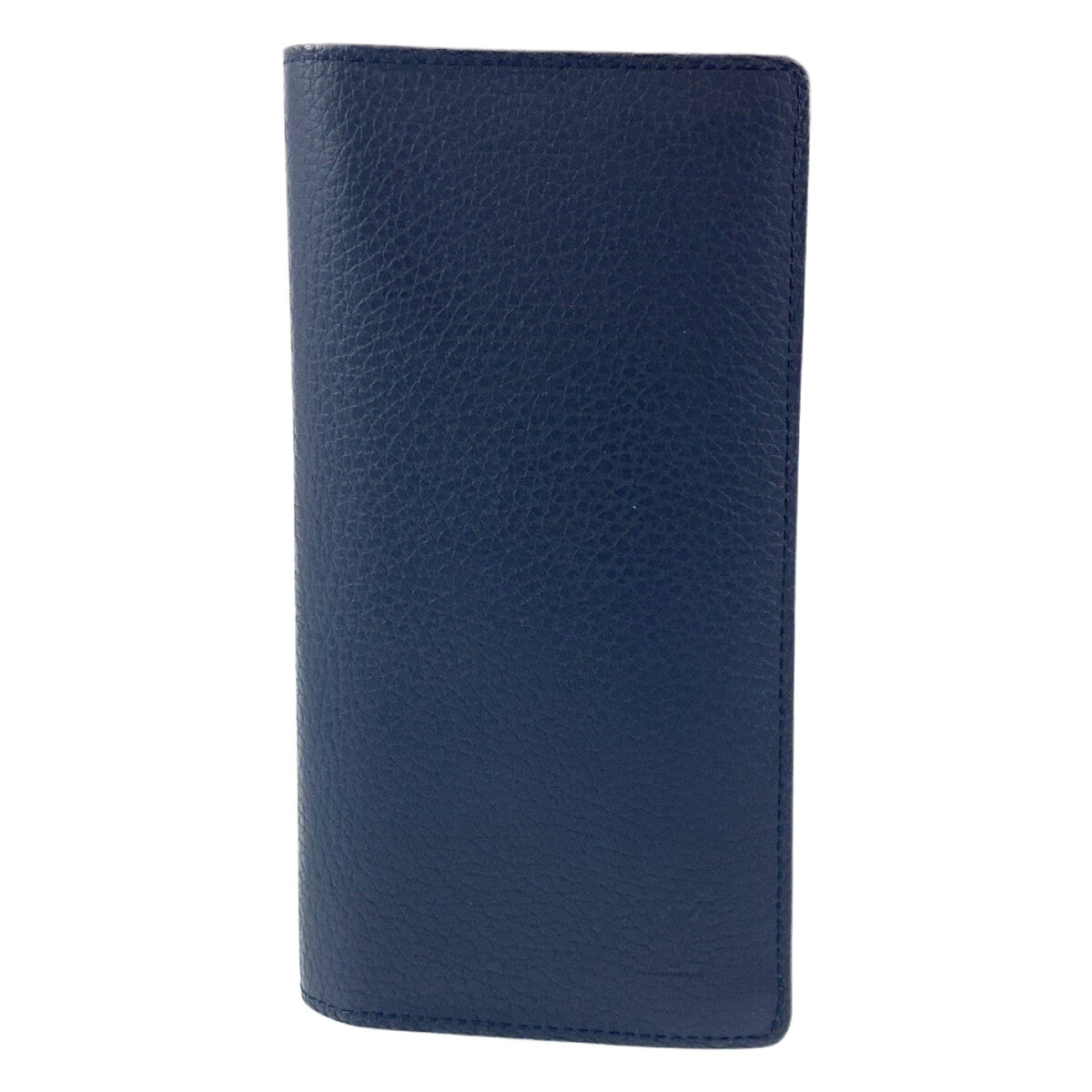 Louis Vuitton Long Purse M58818 Taurillon Clemence Leather Navy Wallet Case