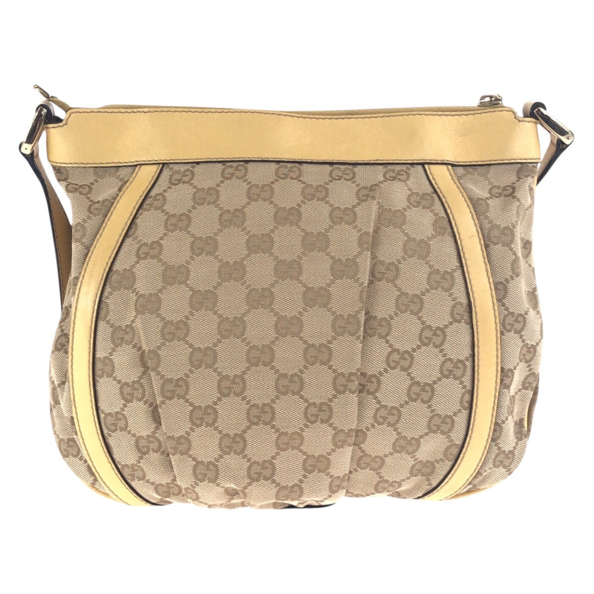 Gucci Shoulder Bag Leather Canvas Bag 17
