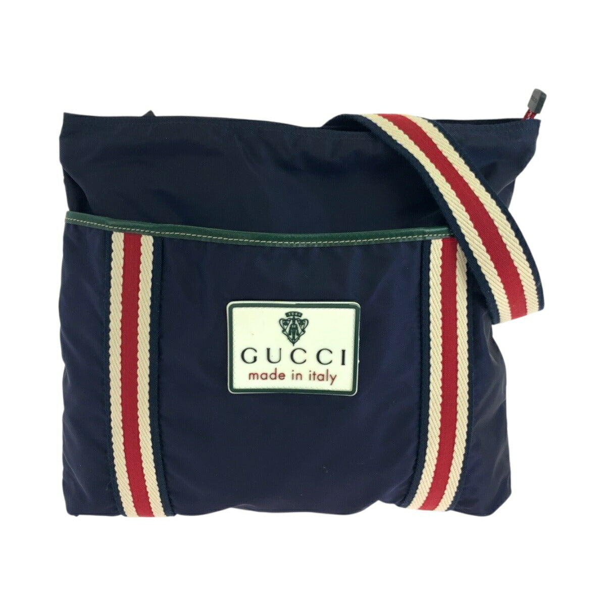 Gucci Crest Shoulder Bag Nylon