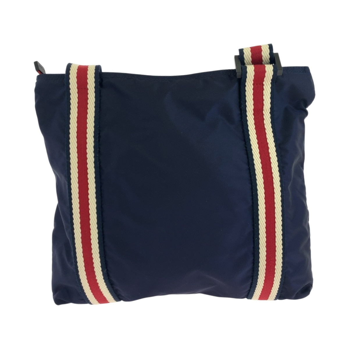 Gucci Crest Nylon Navy Shoulder Bag