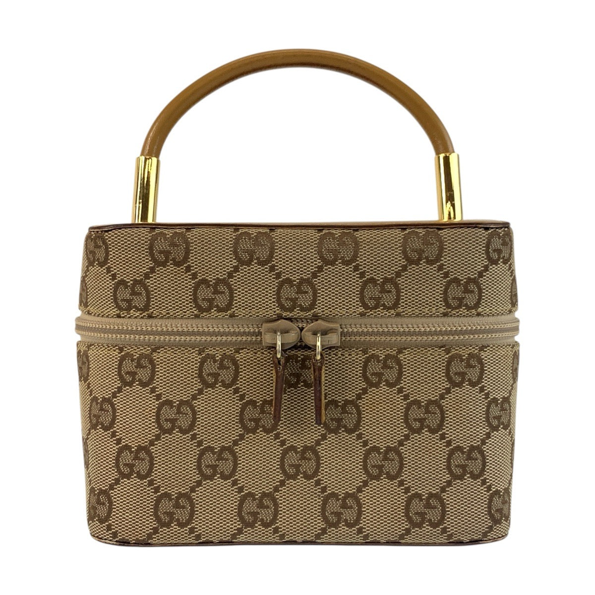 Gucci 039 GG Canvas Beige Handbag