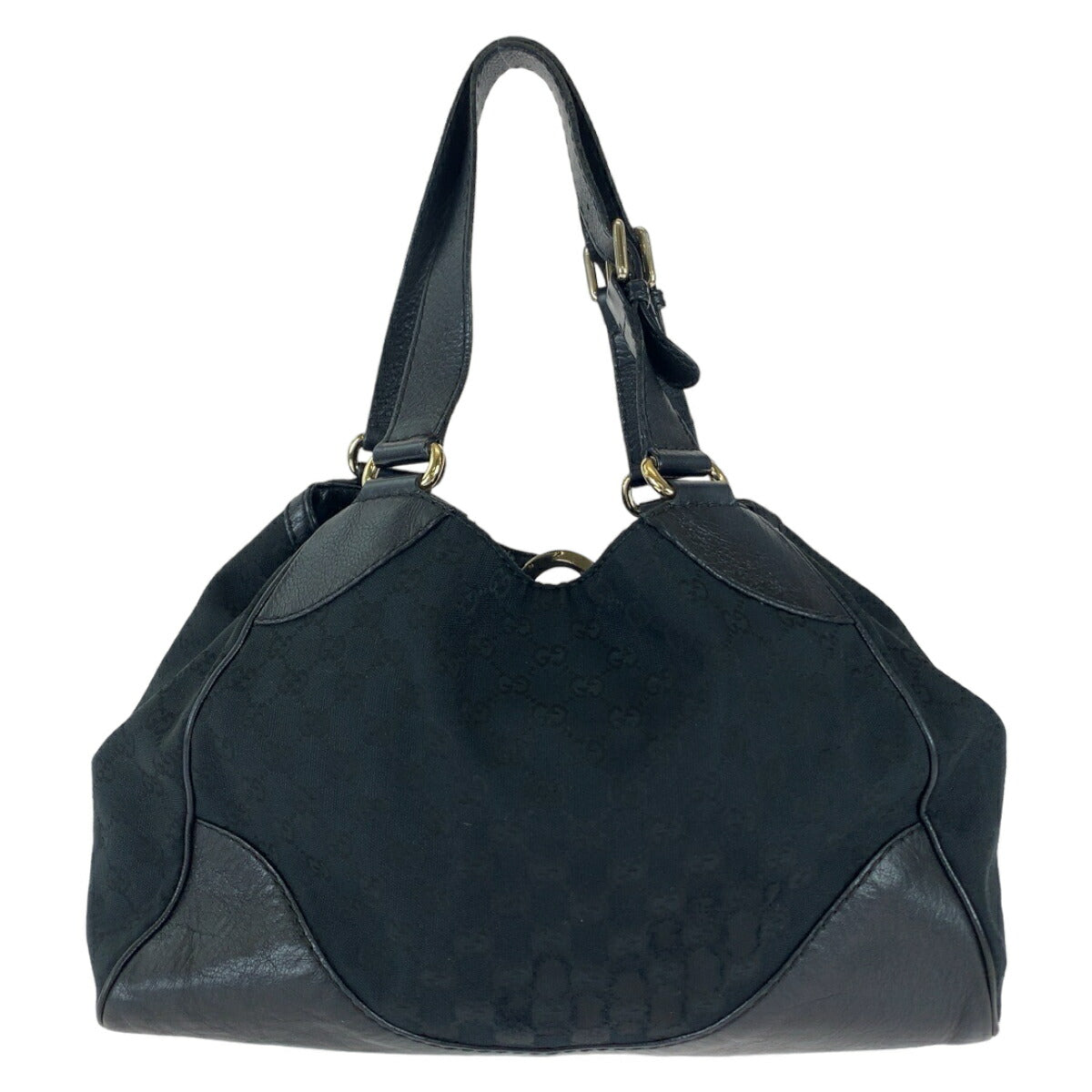 Gucci 2Way Bag Leather Canvas Travel Bag Bag 16