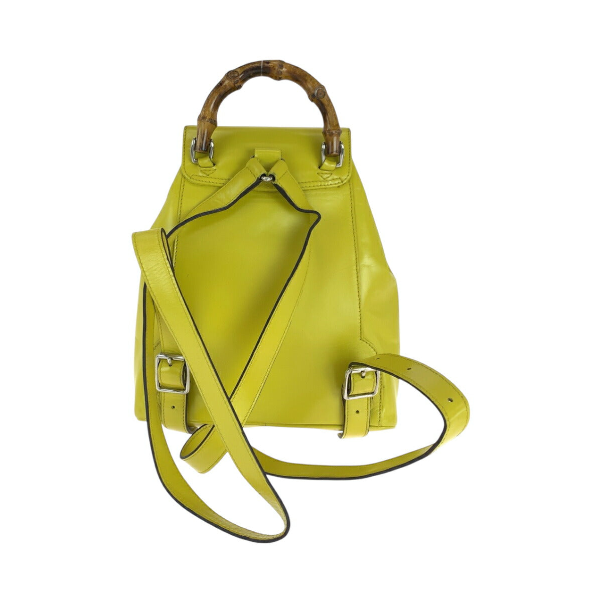 Gucci Bamboo Backpack Leather Backpack 6
