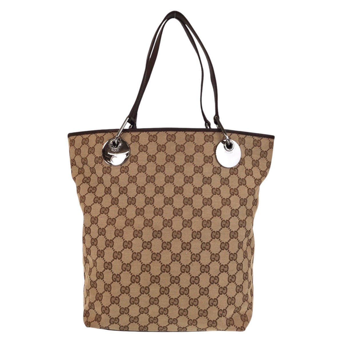 Gucci 2Way Bag Canvas Travel Bag 5