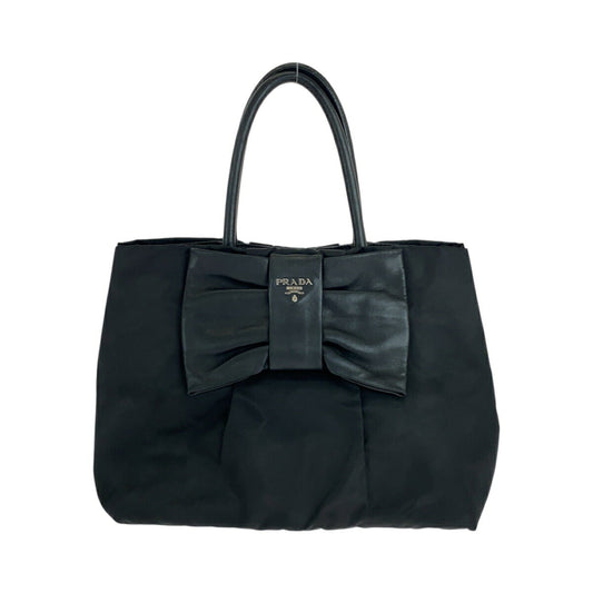 Prada Tessuto Ribbon Tote Bag Nylon