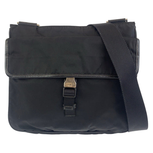 Prada Tessuto Triangle Shoulder Bag Logo