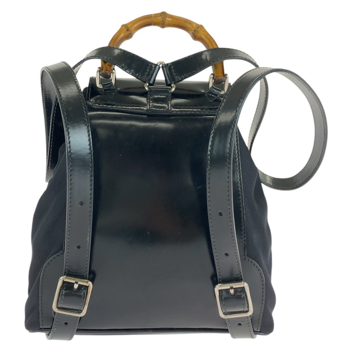 Gucci Bamboo Backpack Leather Backpack 13