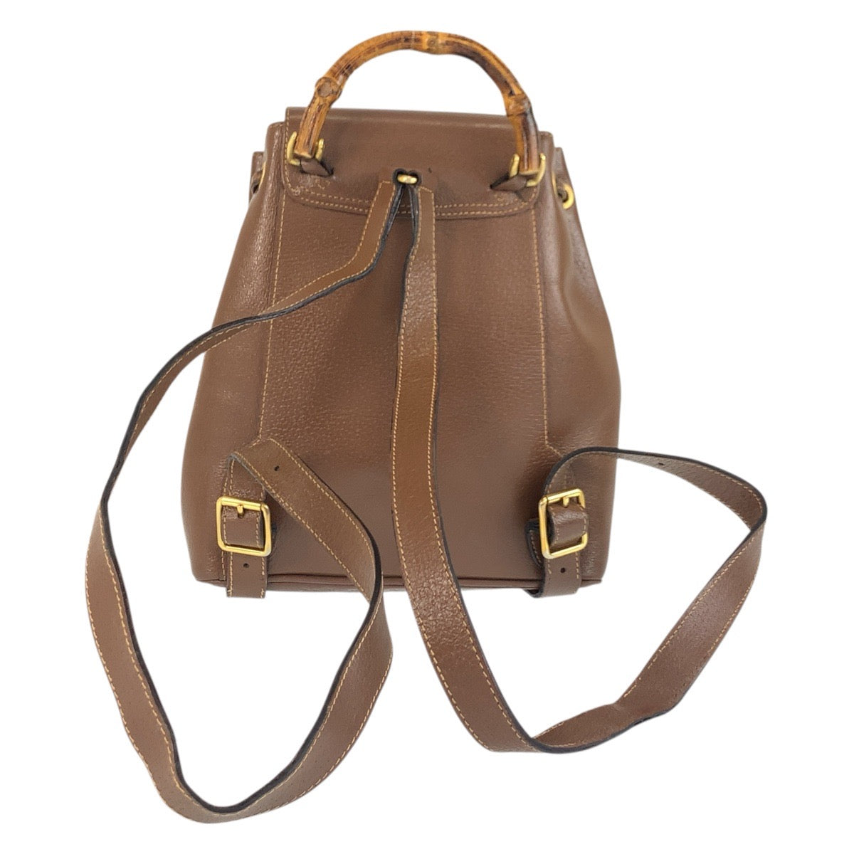 Gucci Bamboo Backpack Leather Backpack 7