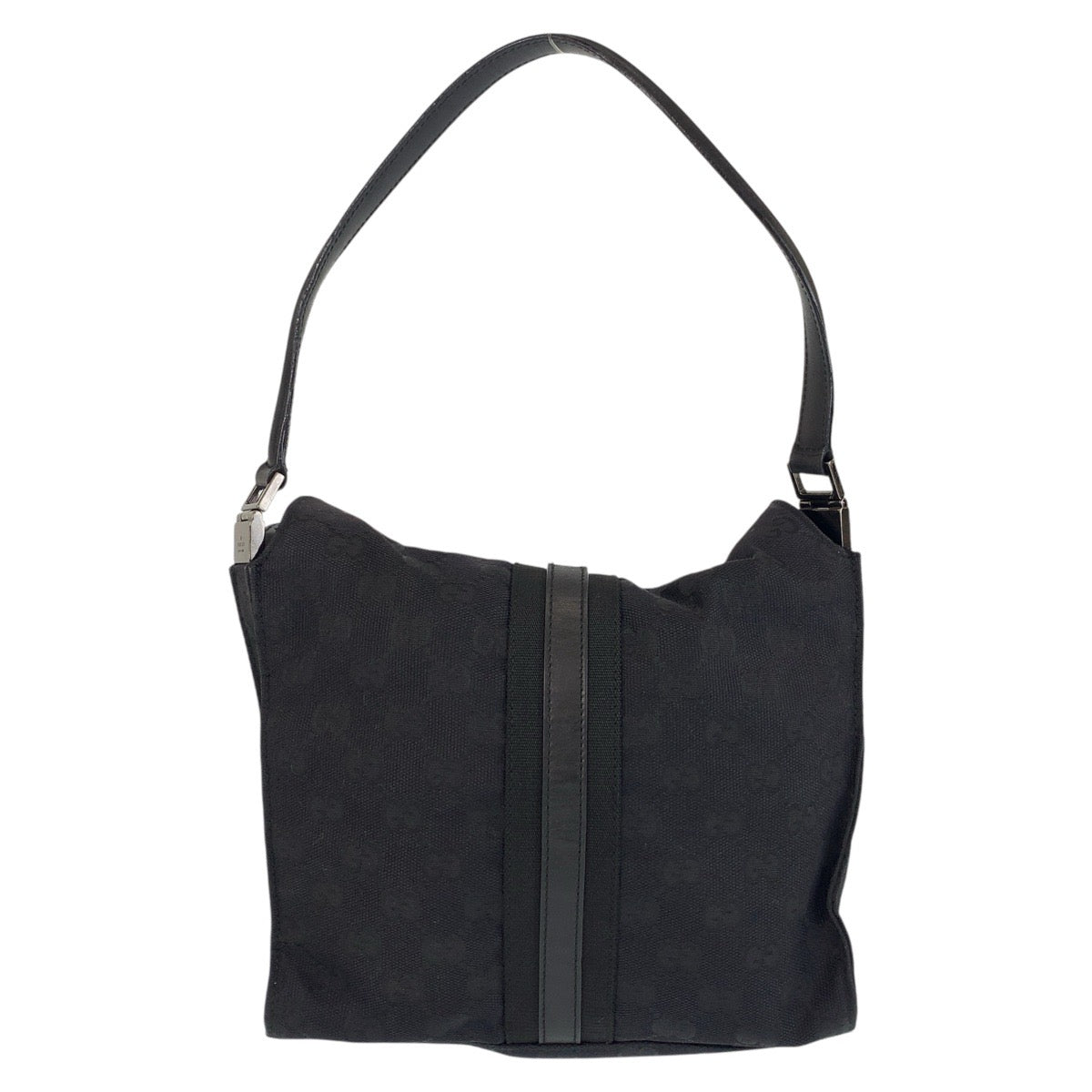 Gucci Jackie Shoulder Bag Leather Canvas 4