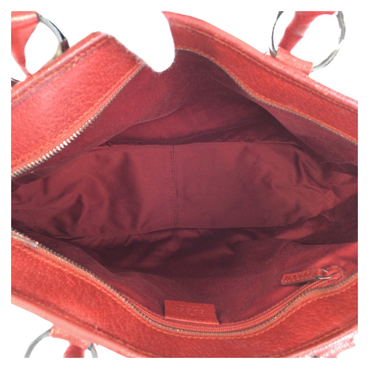 Gucci GG Canvas Red Tote Bag 3