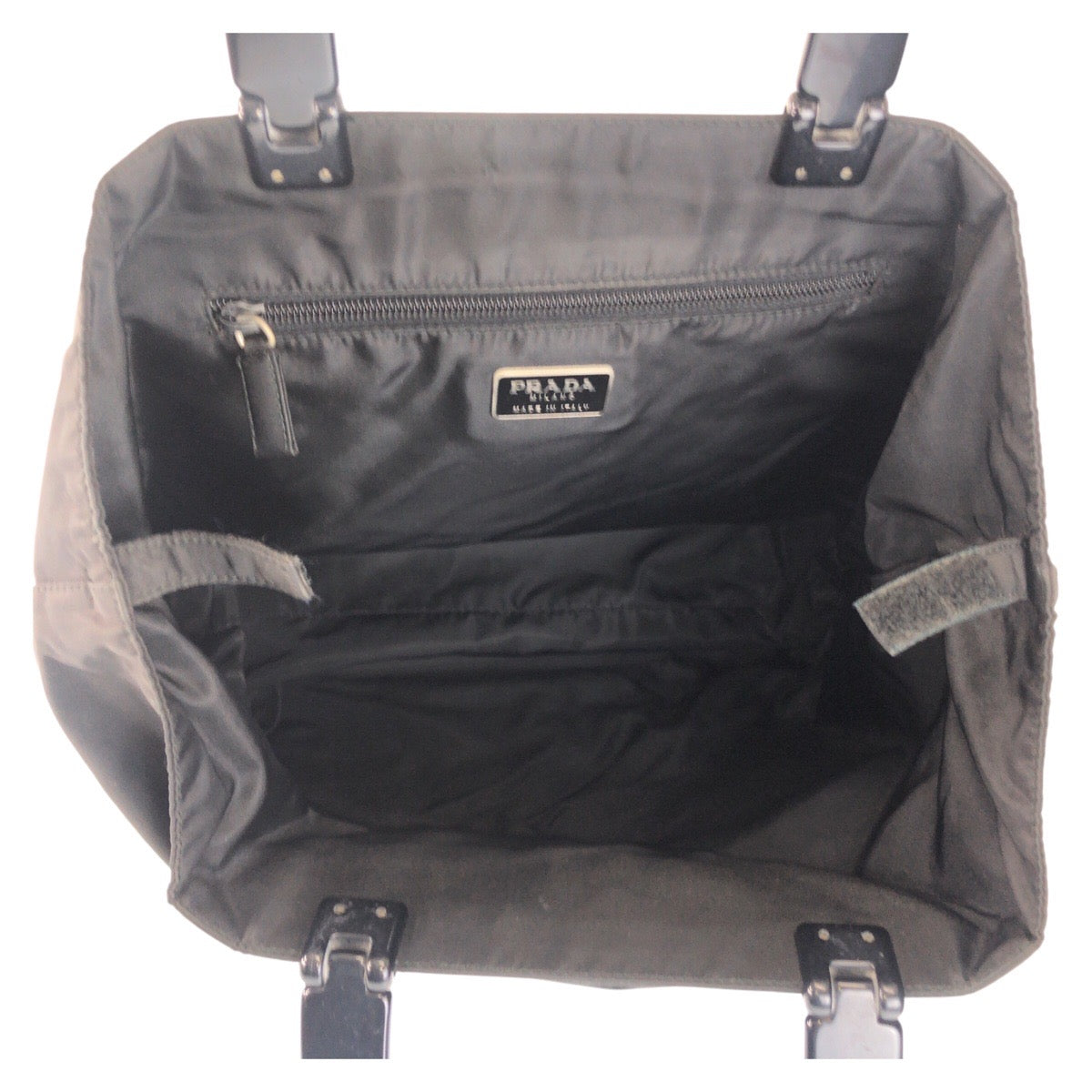 Tote Bag Test Triangle With Nylon Black