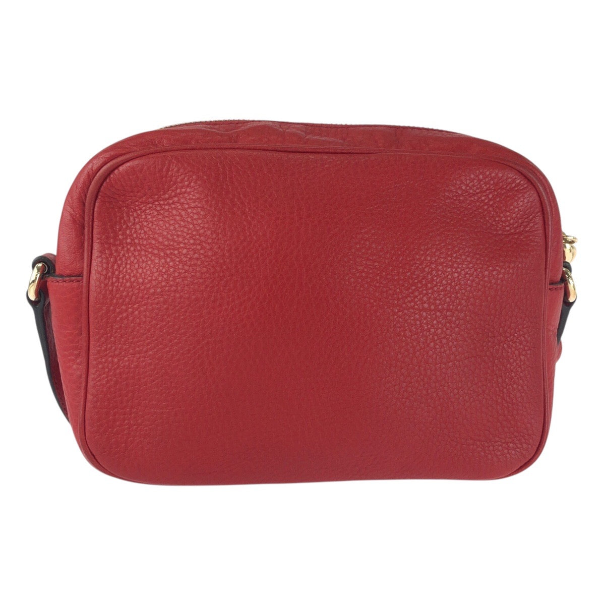 Gucci Metal Soho Tassel Leather Red Gold Shoulder Bag