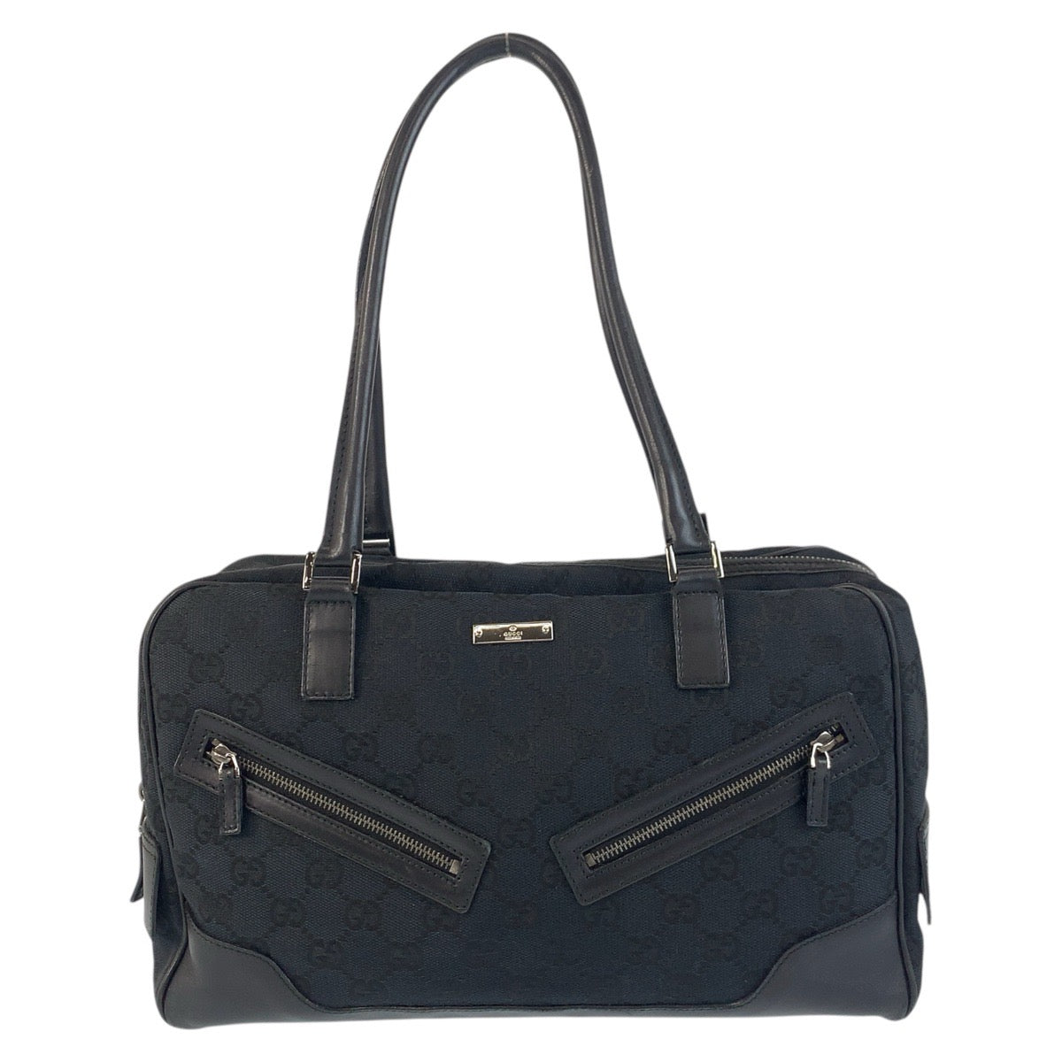 Gucci Shoulder Bag Leather Canvas Bag 22