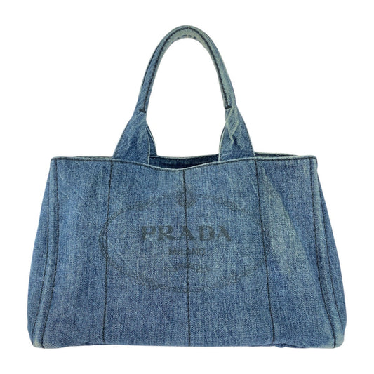 Prada Canapa Tote Bag Canvas Tote Bag 9