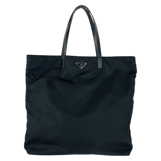 Prada Tessuto 2Way Bag Leather Nylon Travel Bag 2Way Bag 2