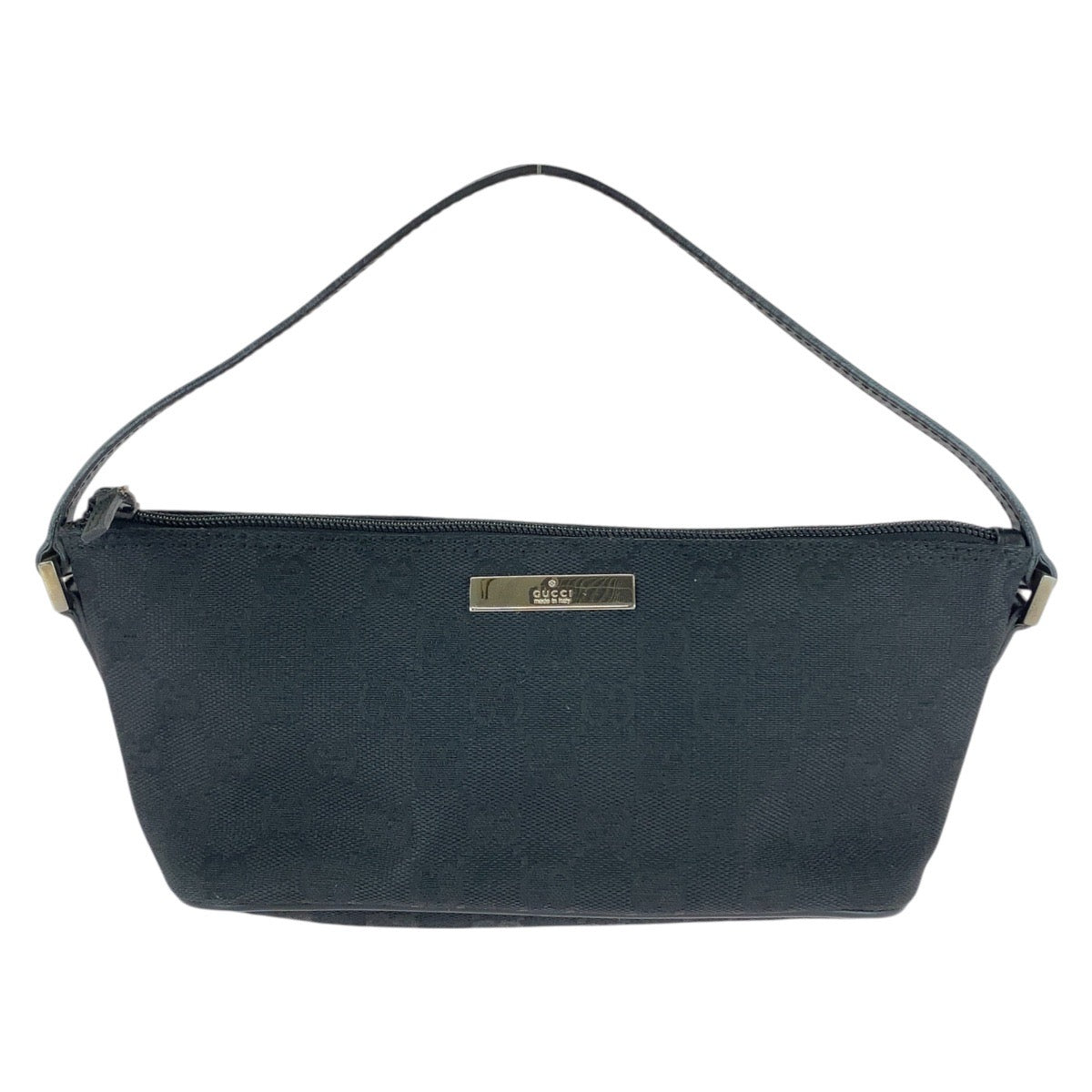 Gucci Gucci Gg Canvas Leather Handbag 5 Travel Bag