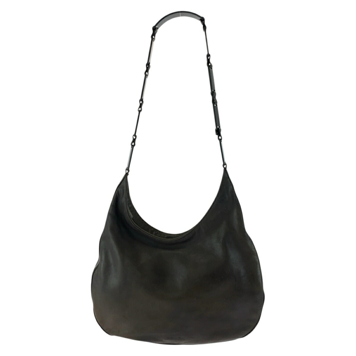 Prada Shoulder Bag Leather Chain