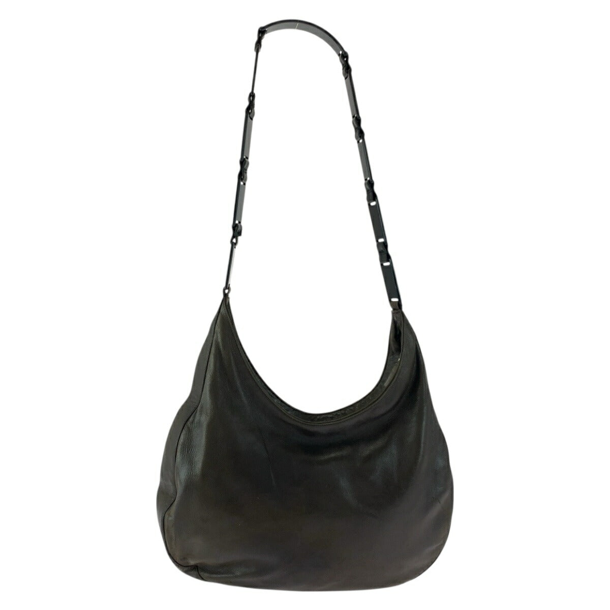 Prada Shoulder Bag Leather Chain
