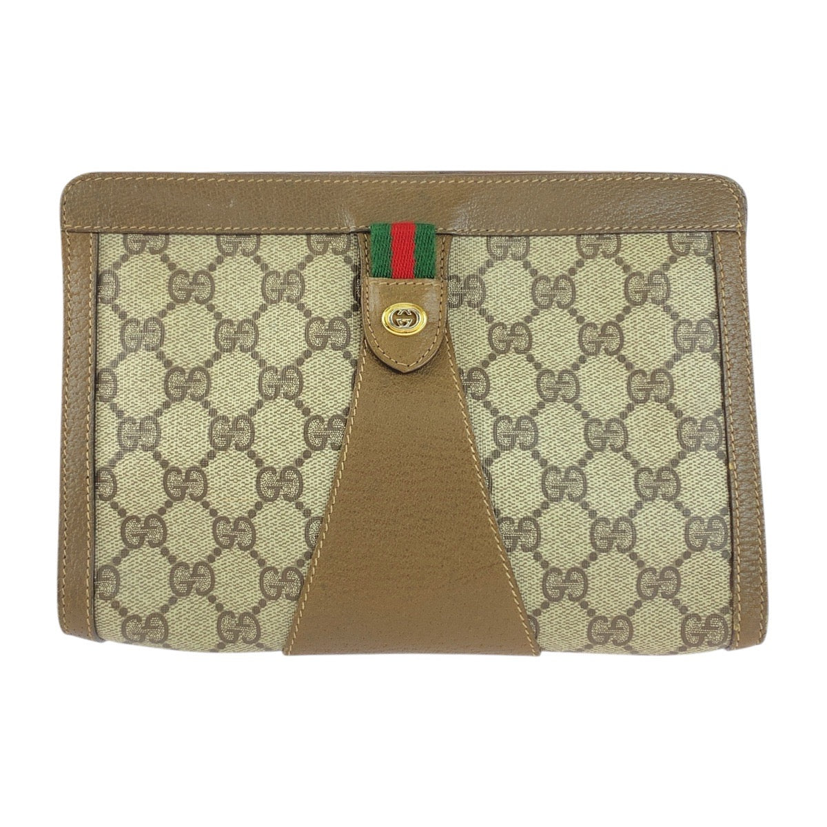 Gucci Supreme Clutch Bag Canvas
