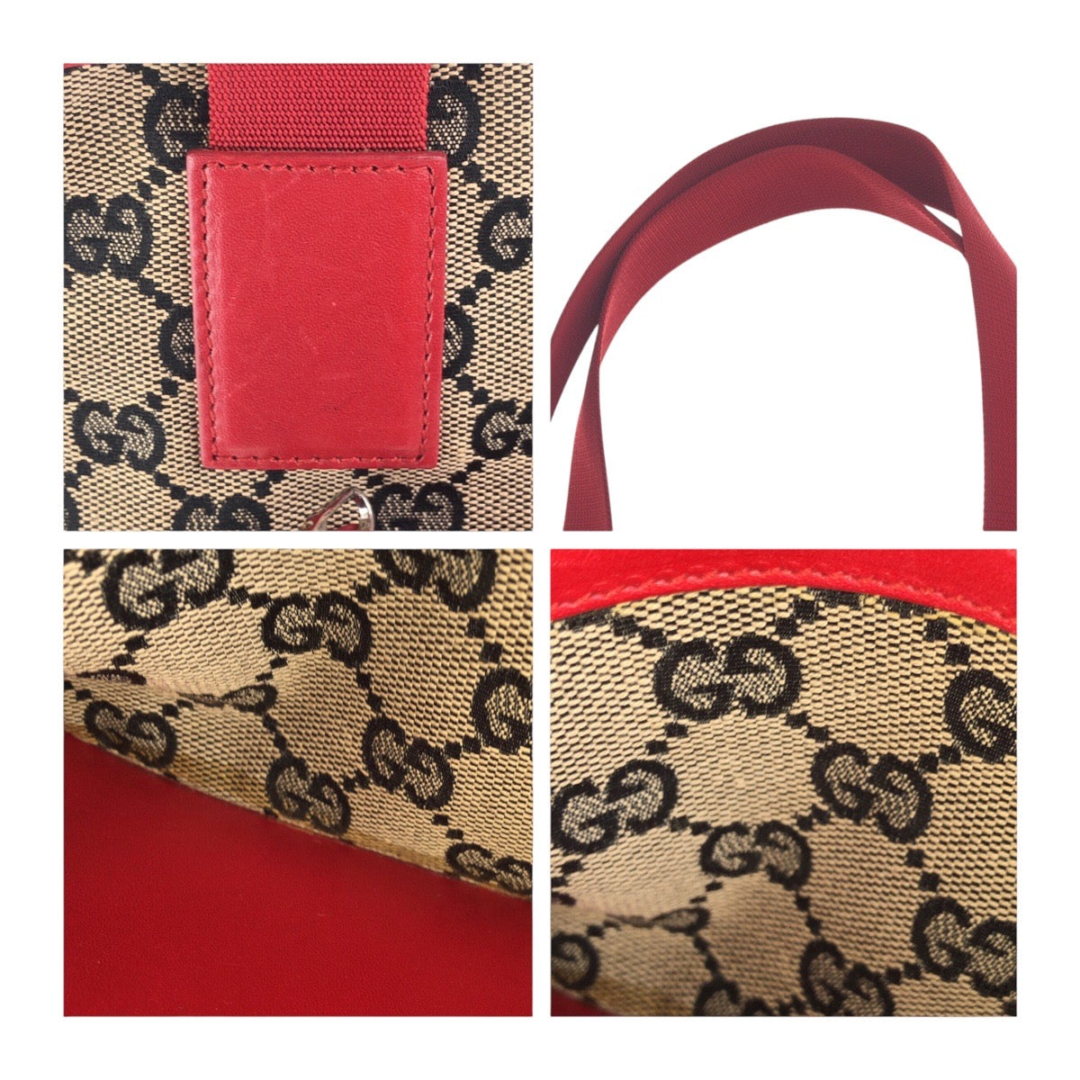 Gucci 2Way Bag Canvas Travel Bag Bag 1