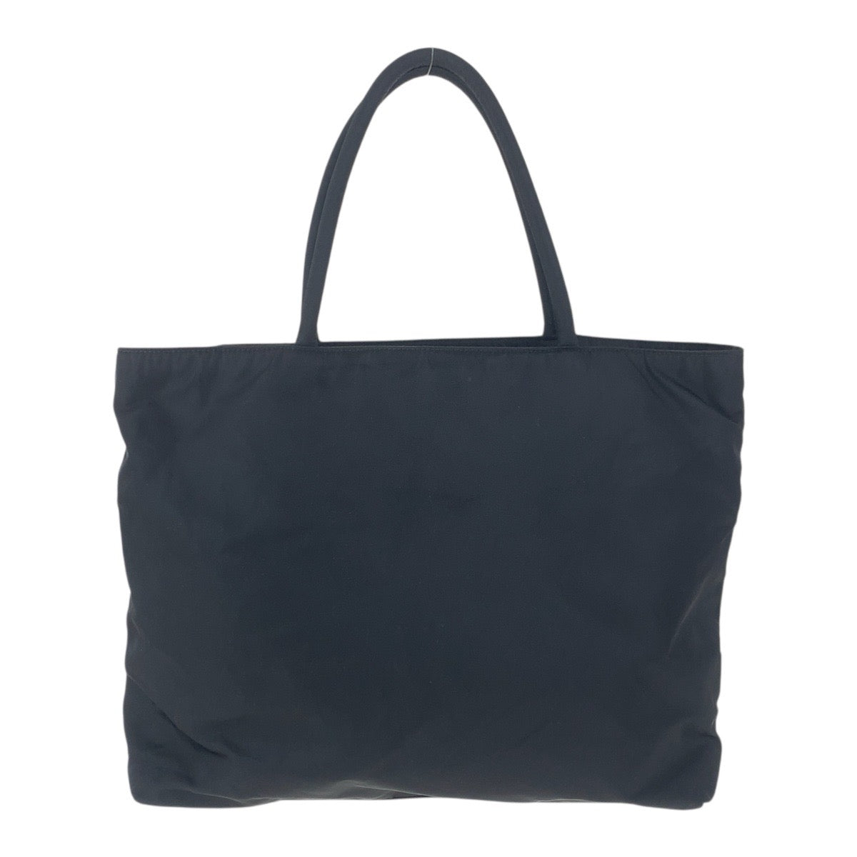 Tote Bag Silvermetal Test Triangle With Logo Nylon Black