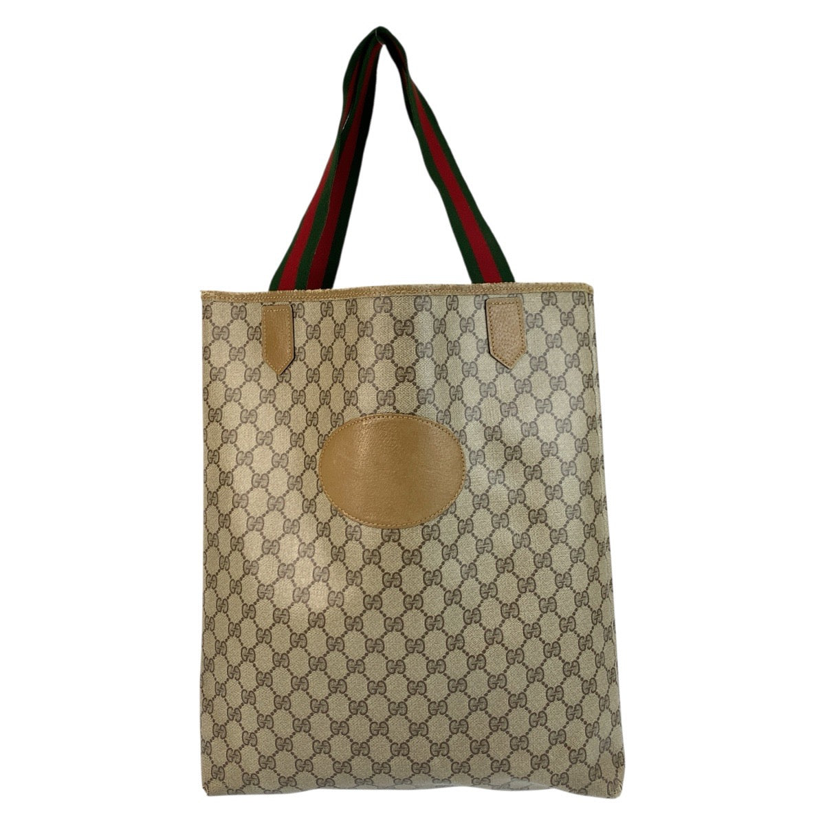 Gucci GG Supreme Sherry line Canvas Beige Tote Bag