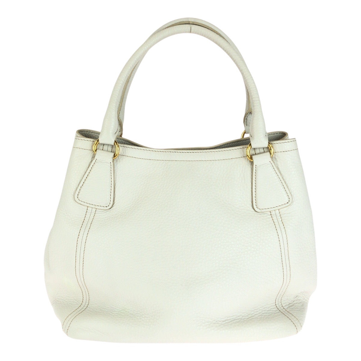 Metal Vitterodino Leather White Travel Bag