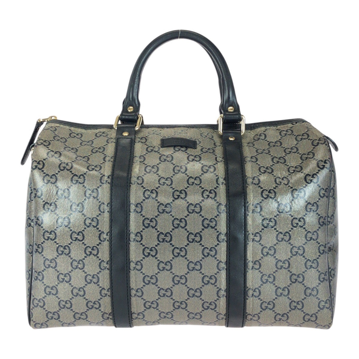 Gucci Crystal Pvc Boston Bag Travel Bag