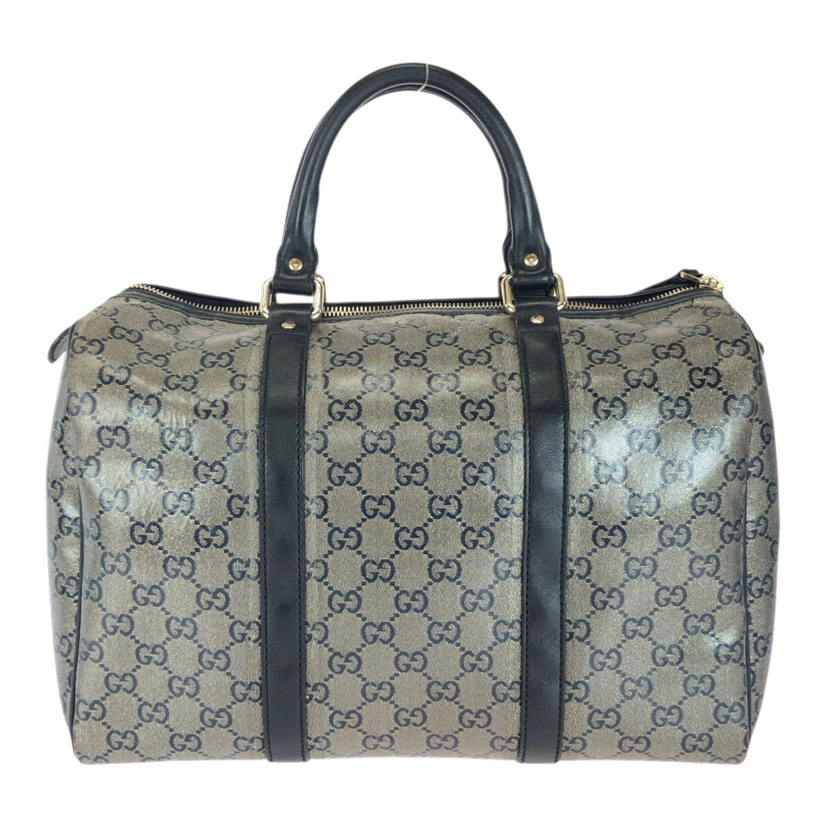 Gucci Crystal Pvc Boston Bag Travel Bag