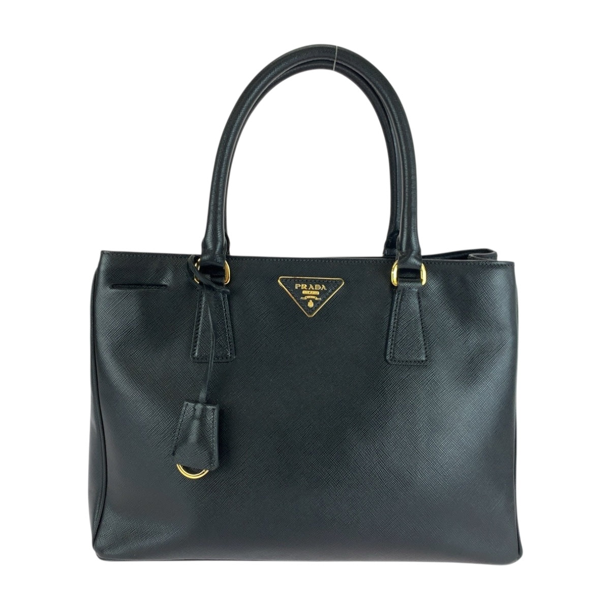 Tote Bag Safiano Galleria Leather Black