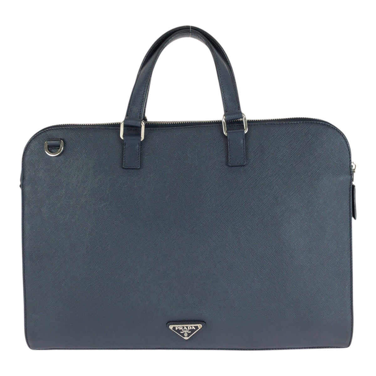 Prada Business Bag Leather Saffiano Travel Bag