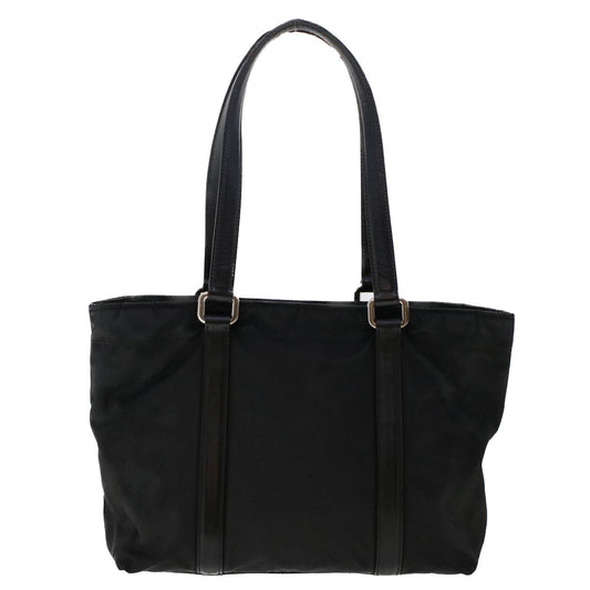 Prada Tote Bag Auth Nylon Black