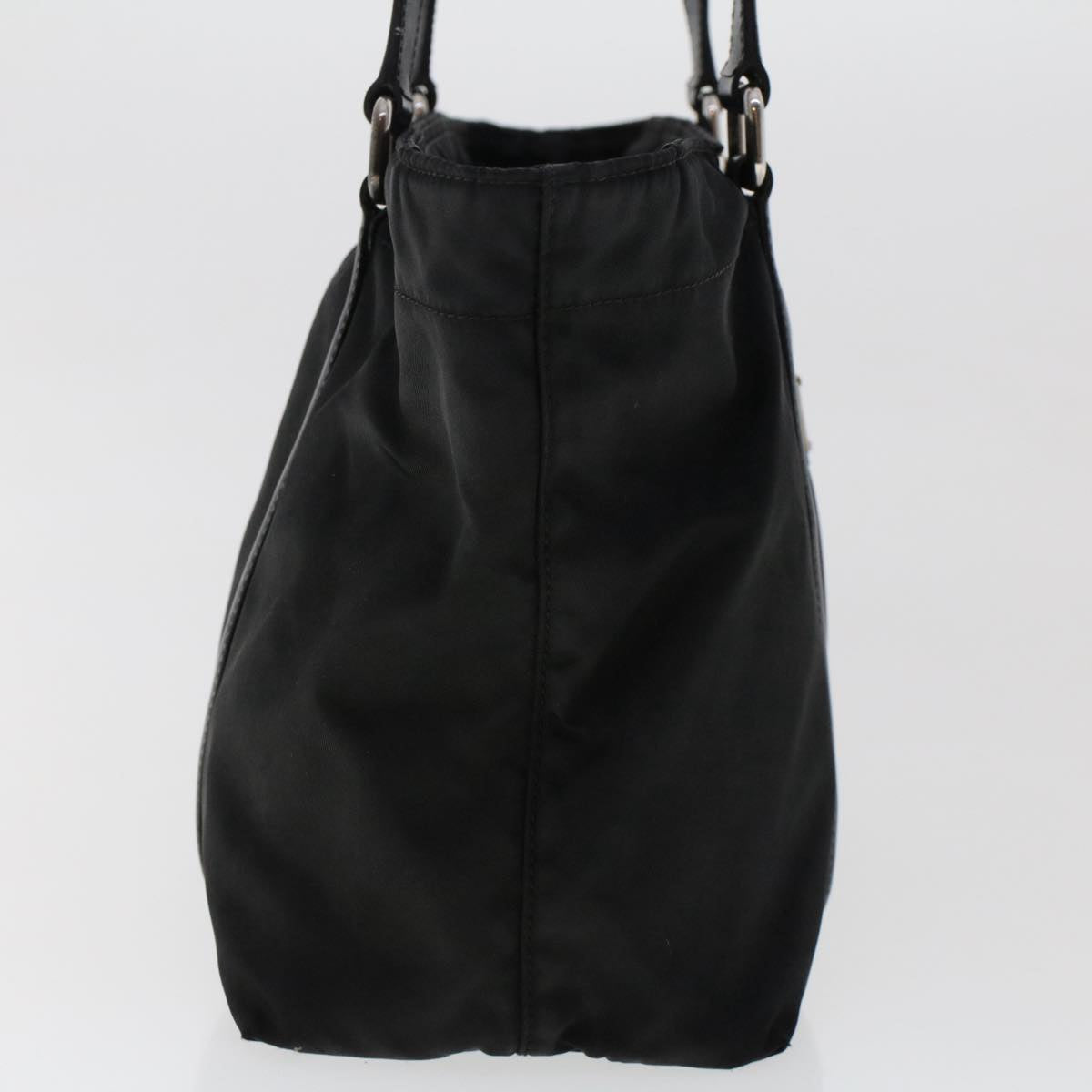 Prada Tote Bag Auth Nylon Black