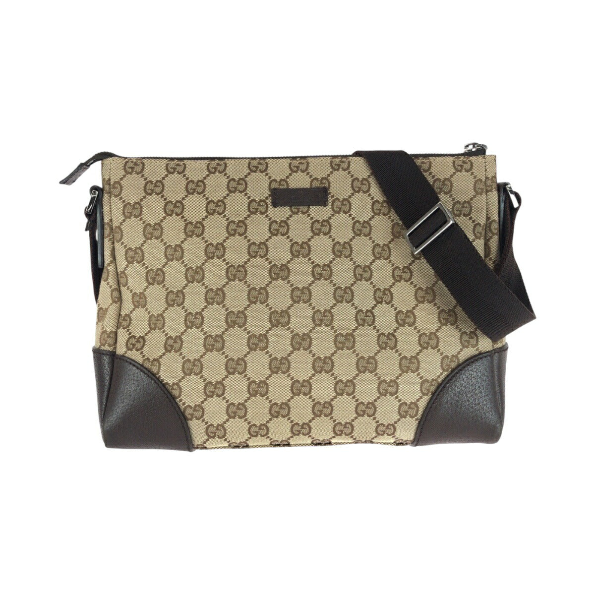 Gucci Shoulder Bag Leather Canvas Bag 32