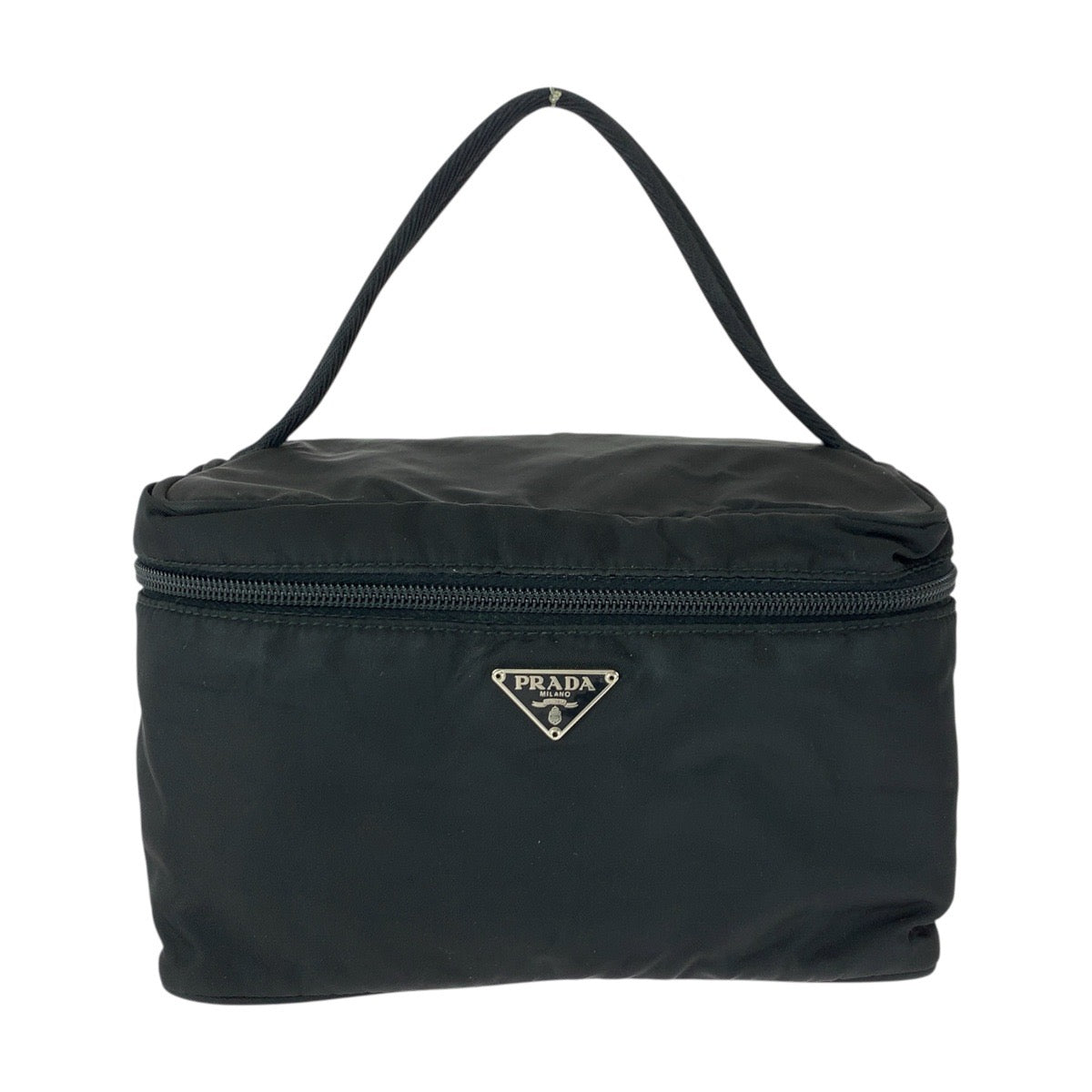 Silvermetal Test Triangle With Logo Nylon Black Travel Bag