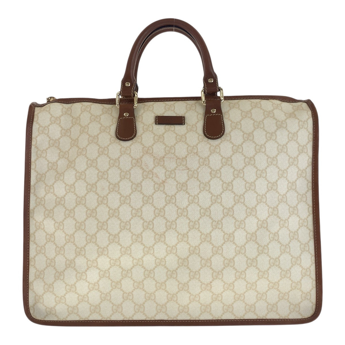Gucci Plus Pvc Briefcase Handbag Travel Bag