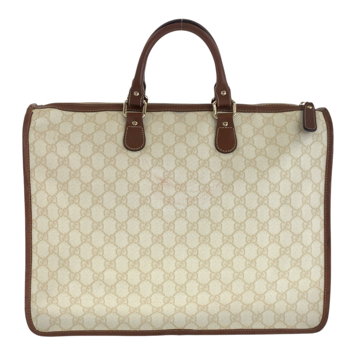 Gucci Plus Pvc Briefcase Handbag Travel Bag