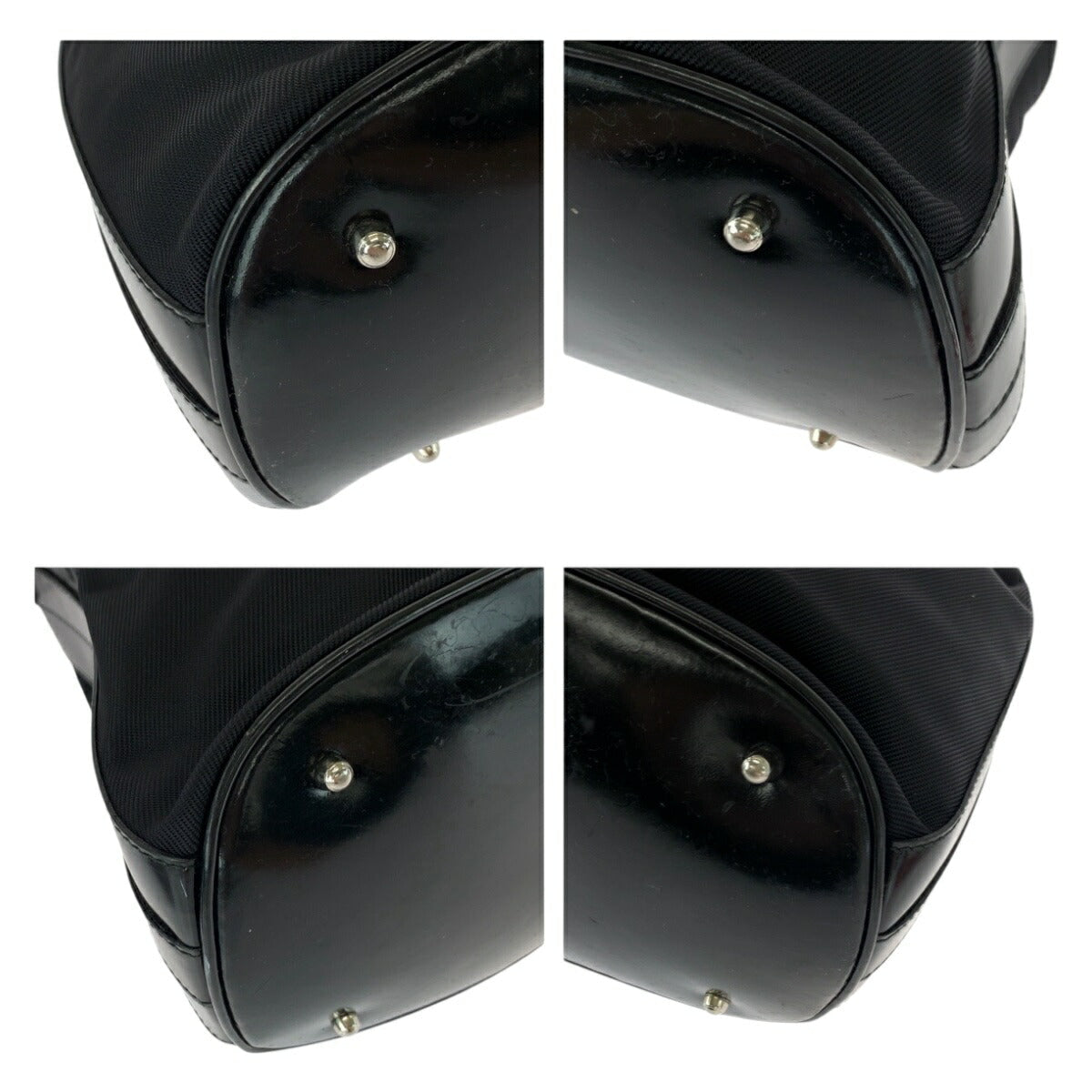 Gucci Bamboo 2Way Bag Nylon Travel Bag